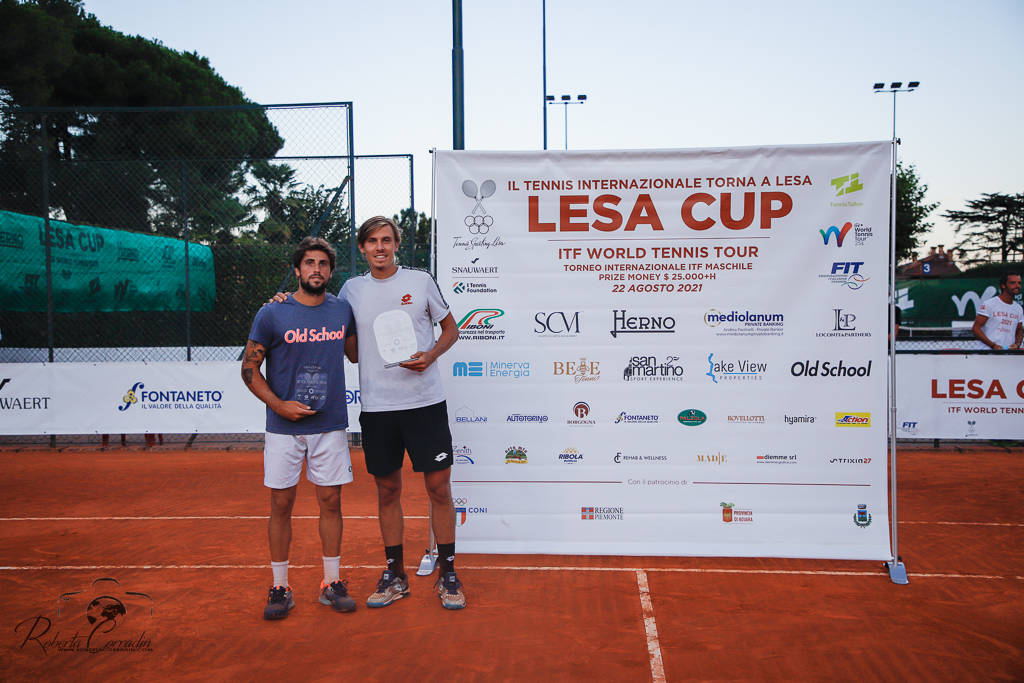 Il francese Martineau vince la 1a Lesa Cup di tennis