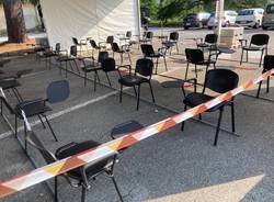Area mensa per i lavoratori senza Green Pass