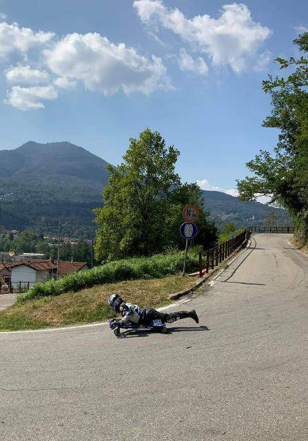 La gara di speed down a Grantola