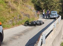 Incidente stradale in Alta Val Cannobina