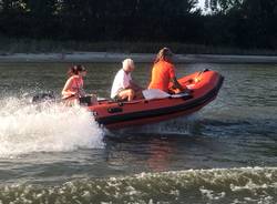 In gommone da Ascona a Venezia