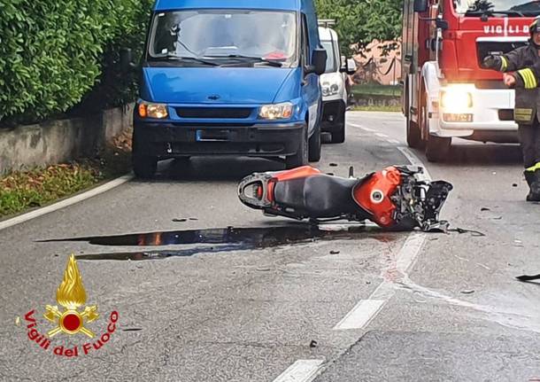 incidente travedona cadrezzate