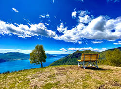 La prima big bench del Lago Maggiore 