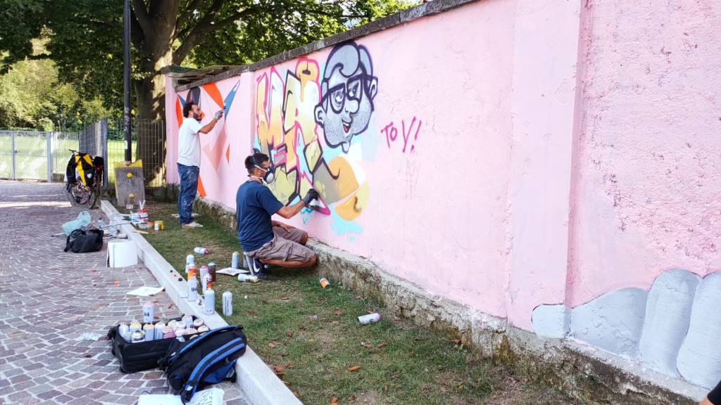 Street Art lavena  Ponte Tresa 