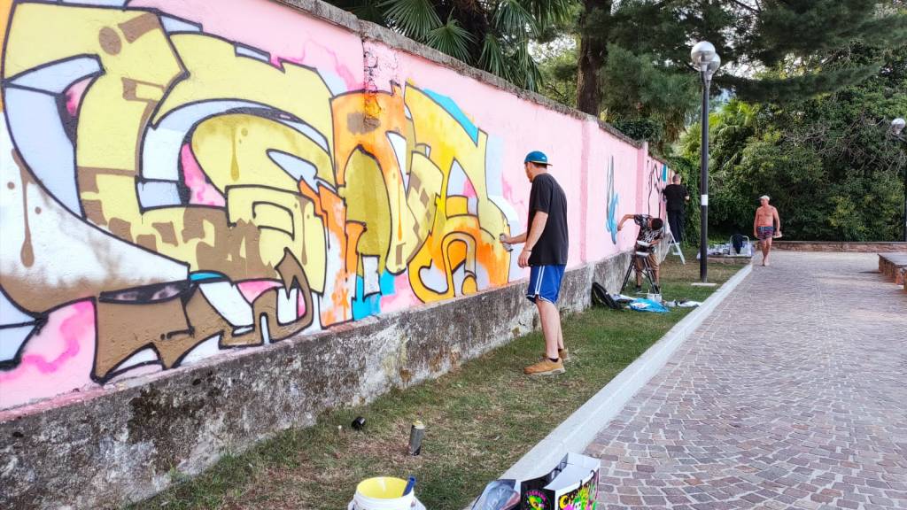 Street Art lavena  Ponte Tresa 