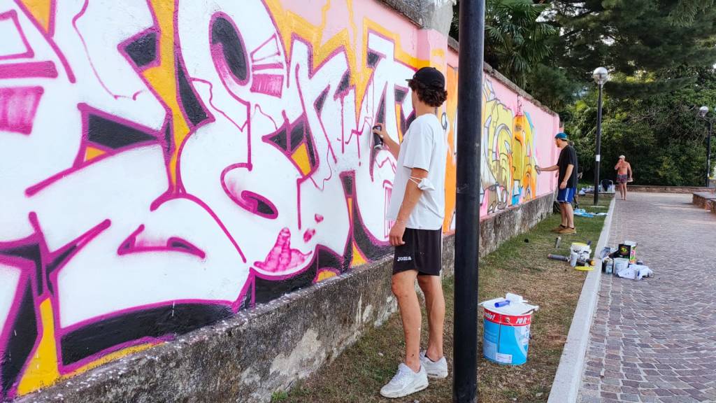 Street Art lavena  Ponte Tresa 