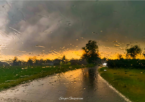 Vento e temporale a Ferno
