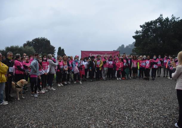 La camminata in rosa di Laveno Mombello 