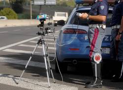 Polizia stradale autovelox controlli della velocità