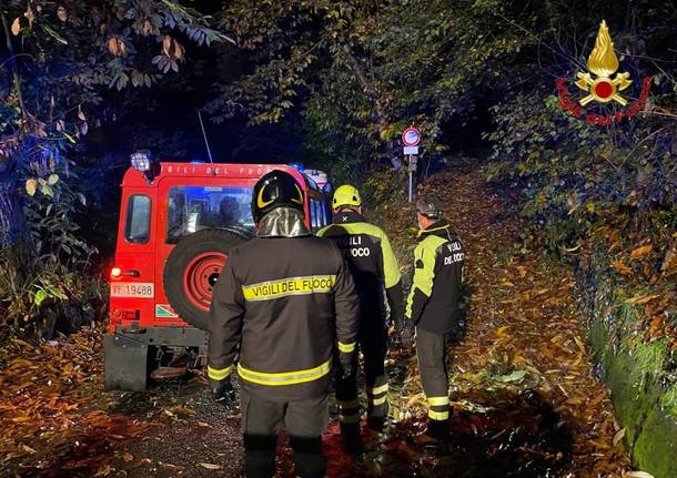 Castelveccana, soccorso nella notte un cercatore di funghi