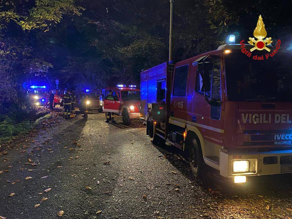 Castelveccana, soccorso nella notte un cercatore di funghi
