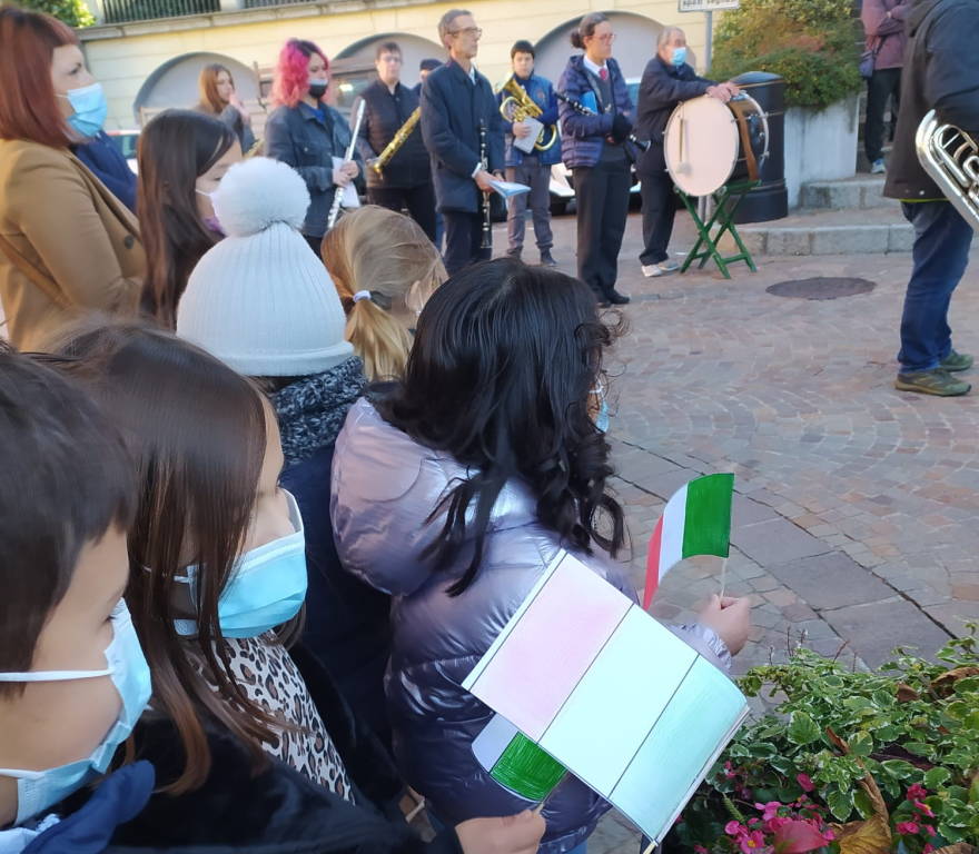 Gemonio, i bambini protagonisti del IV Novembre