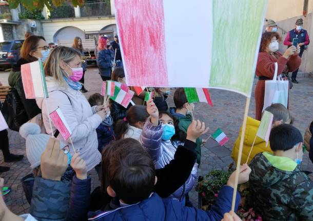 Gemonio, i bambini protagonisti del IV Novembre