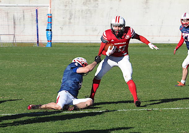 Amichevole di football americano al Franco Ossola