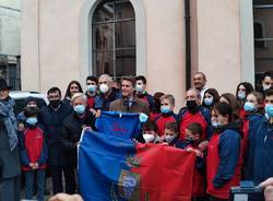 Emanuele Filiberto in visita ad Angera e sul Lago Maggiore