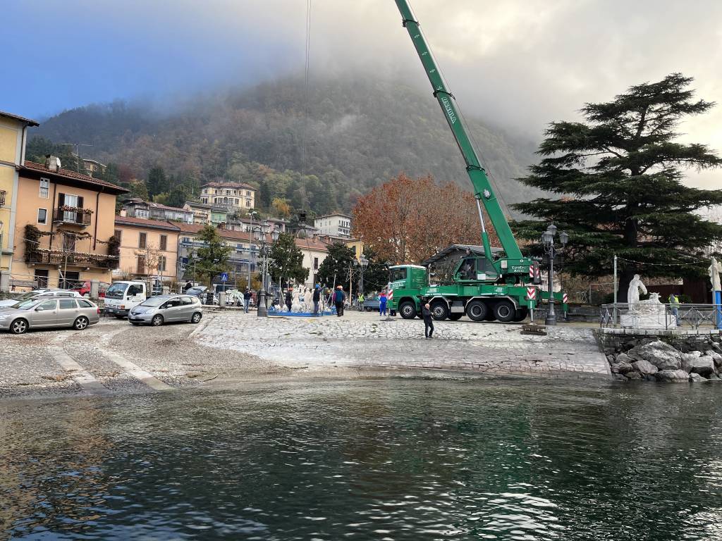 Il presepe sommerso di Laveno 2021