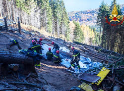 Rimozione della funivia al Mottarone