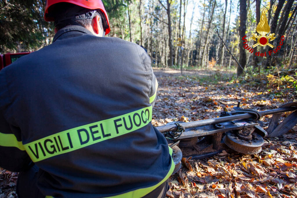 Rimozione della funivia al Mottarone