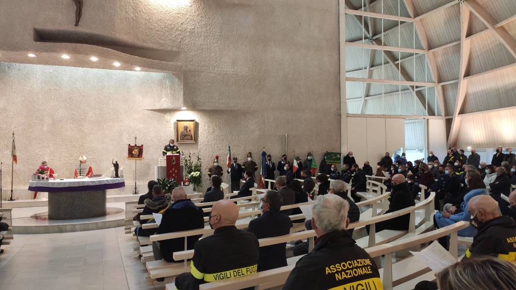 A Varese i Vigili del fuoco festeggiano per Santa Barbara