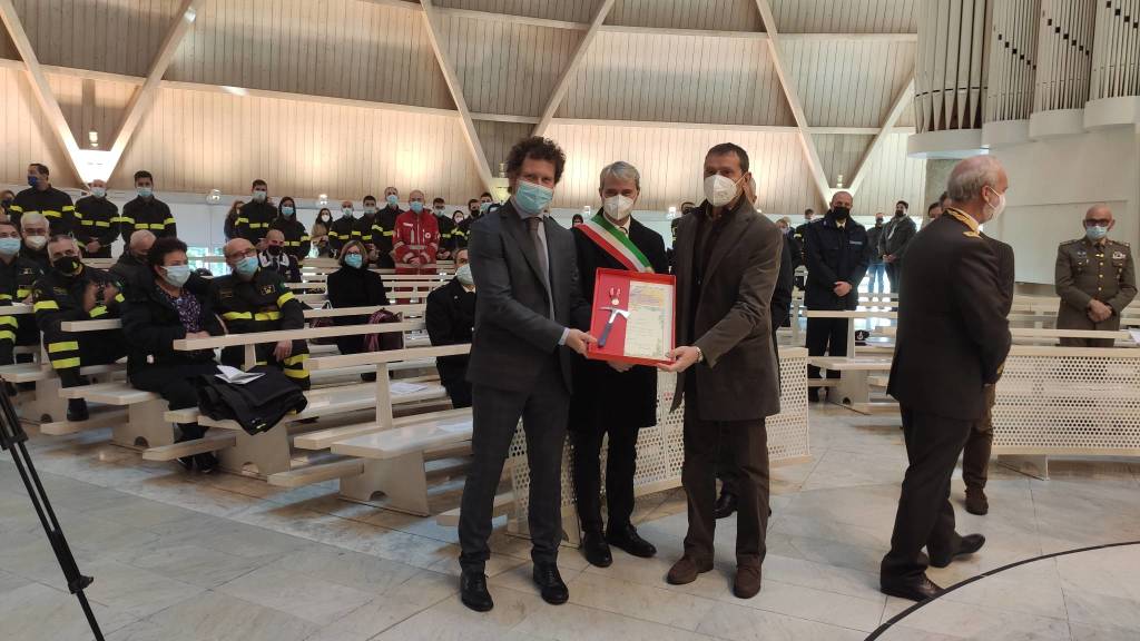 A Varese i Vigili del fuoco festeggiano per Santa Barbara