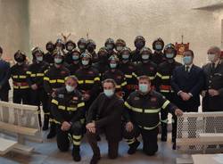 A Varese i Vigili del fuoco festeggiano per Santa Barbara