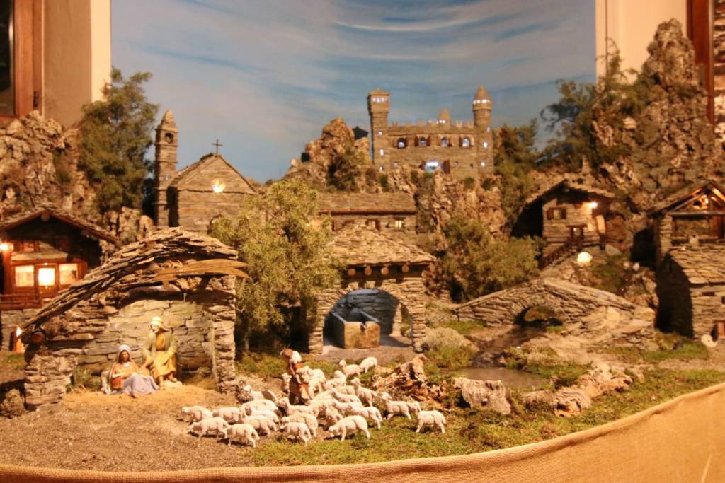 Inaugurato il presepe dell'Eremo di santa Caterina