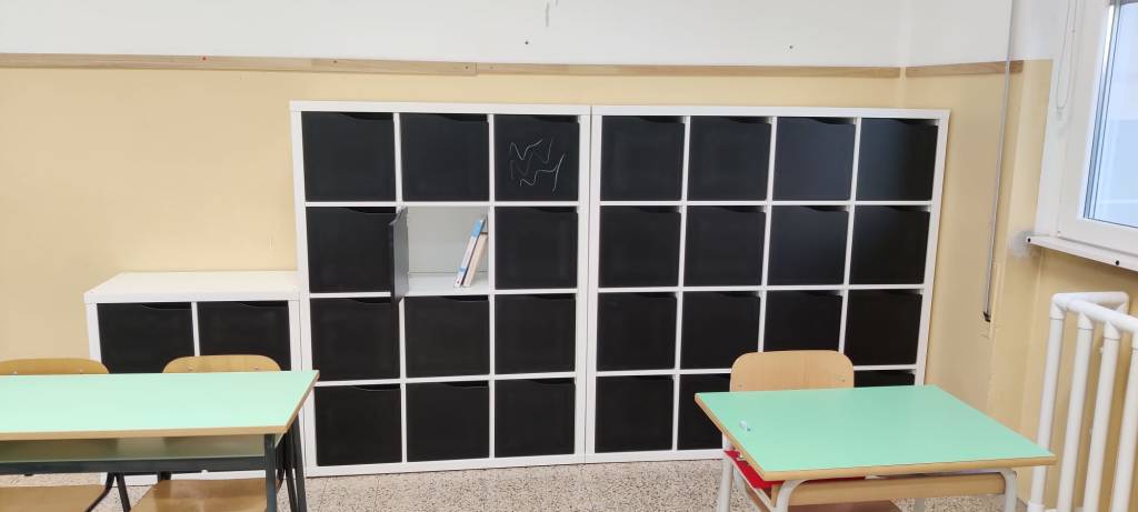 Gli interventi alla scuola di Varano Borghi