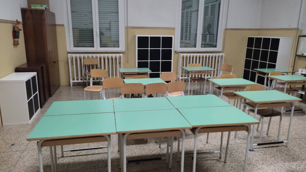 Gli interventi alla scuola di Varano Borghi