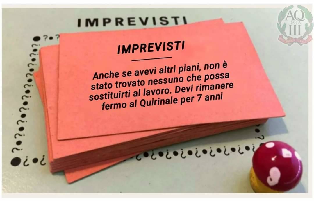 I migliori meme sul Mattarella bis