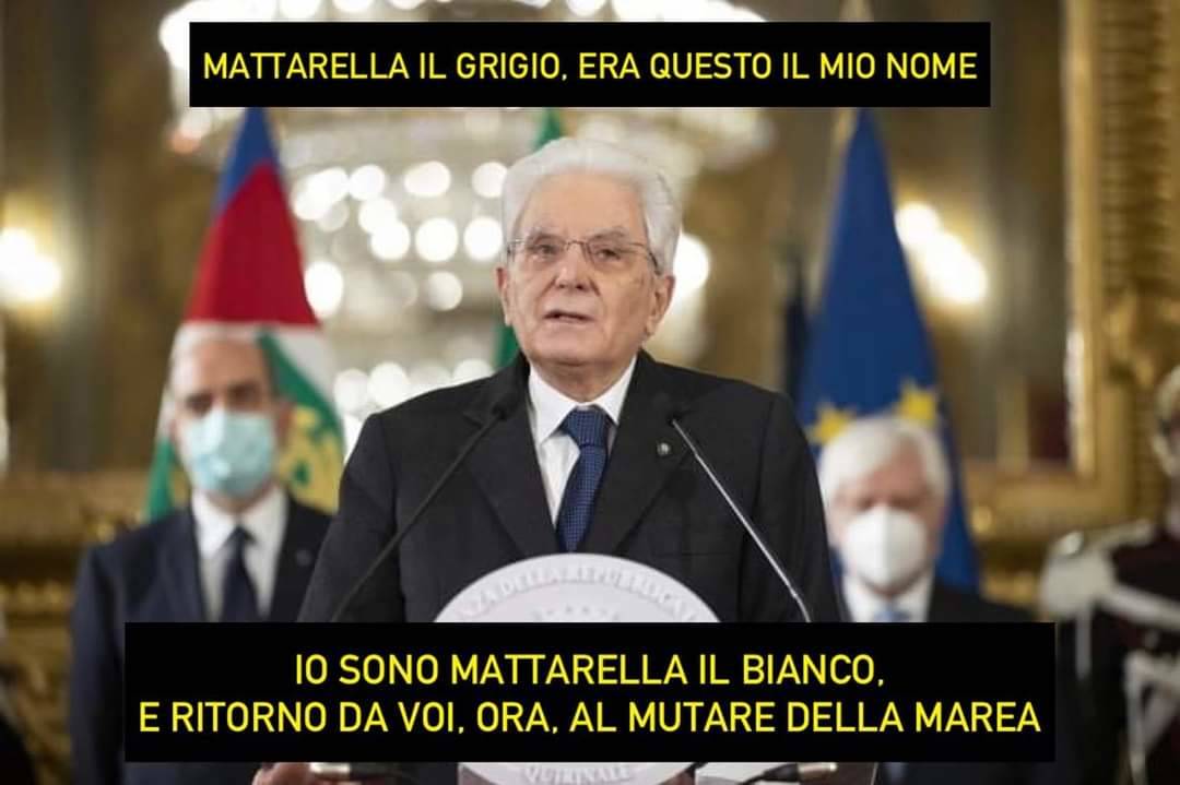 I migliori meme sul Mattarella bis