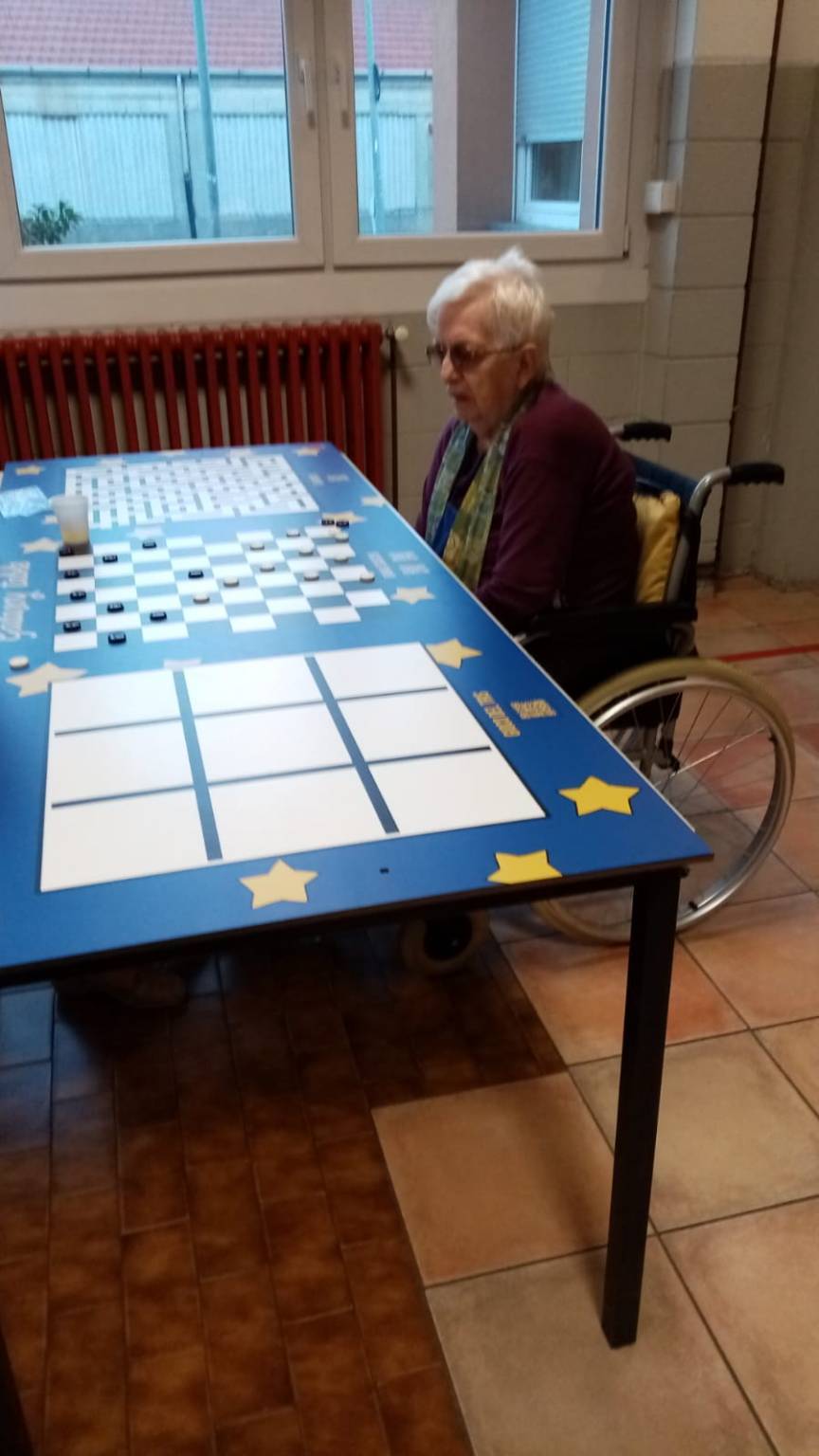 I nuovi giochi alla Casa dell'anziano di Baveno