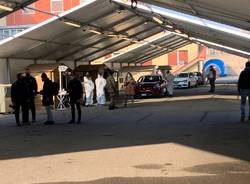 Inaugurazione del nuovo hub vaccinale a Gallarate
