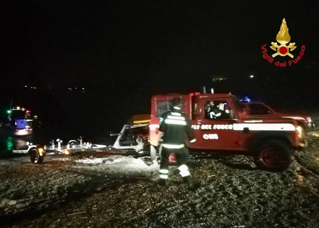 Soccorso dei Vigili del Fuoco all'Eremo di Santa Caterina del Sasso 