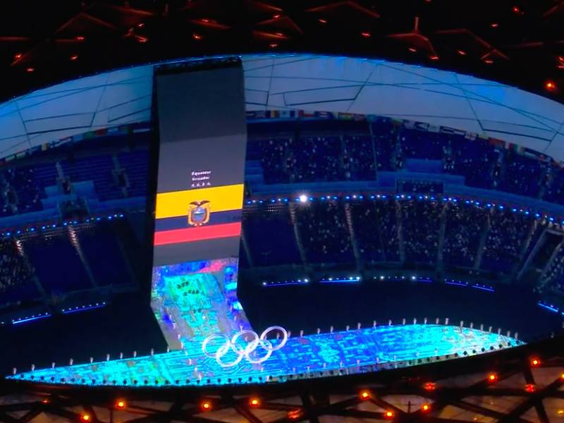 Olimpiadi invernali Pechino 2022 - Cerimonia di apertura