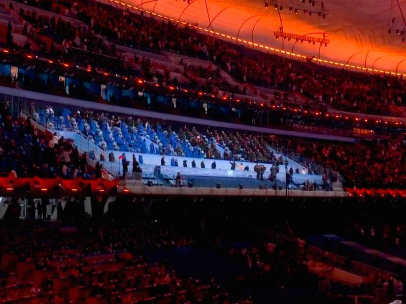 Olimpiadi invernali Pechino 2022 - Cerimonia di apertura