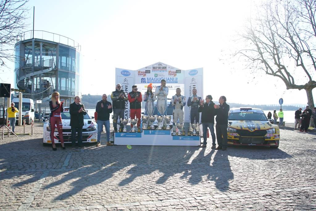 I vincitori del Rally dei Laghi 2022
