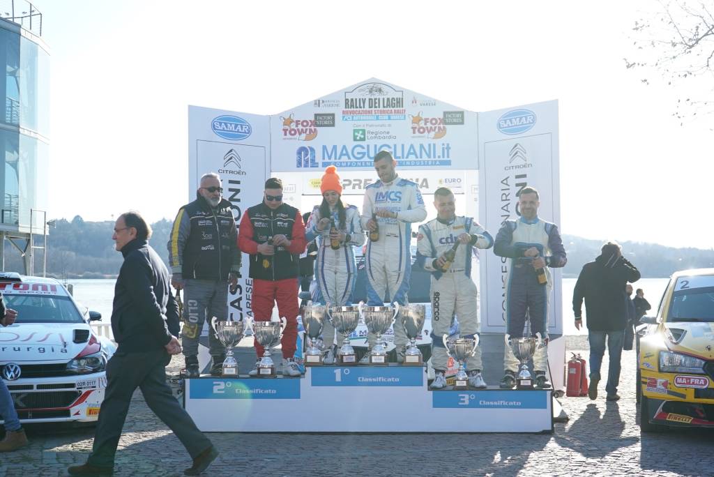 I vincitori del Rally dei Laghi 2022