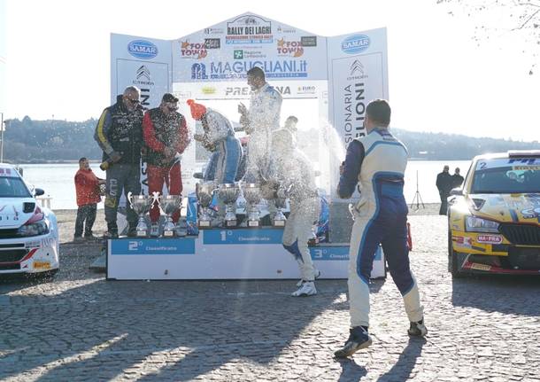 Rally dei Laghi 2022 – La cerimonia di premiazione