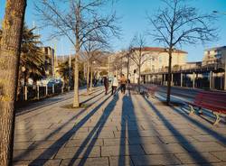 Momenti romantici sul lungolago a Luino