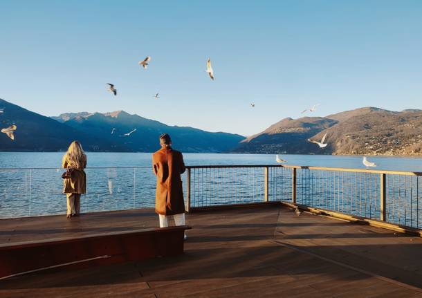 Romantici momenti sul lungolago di Luino
