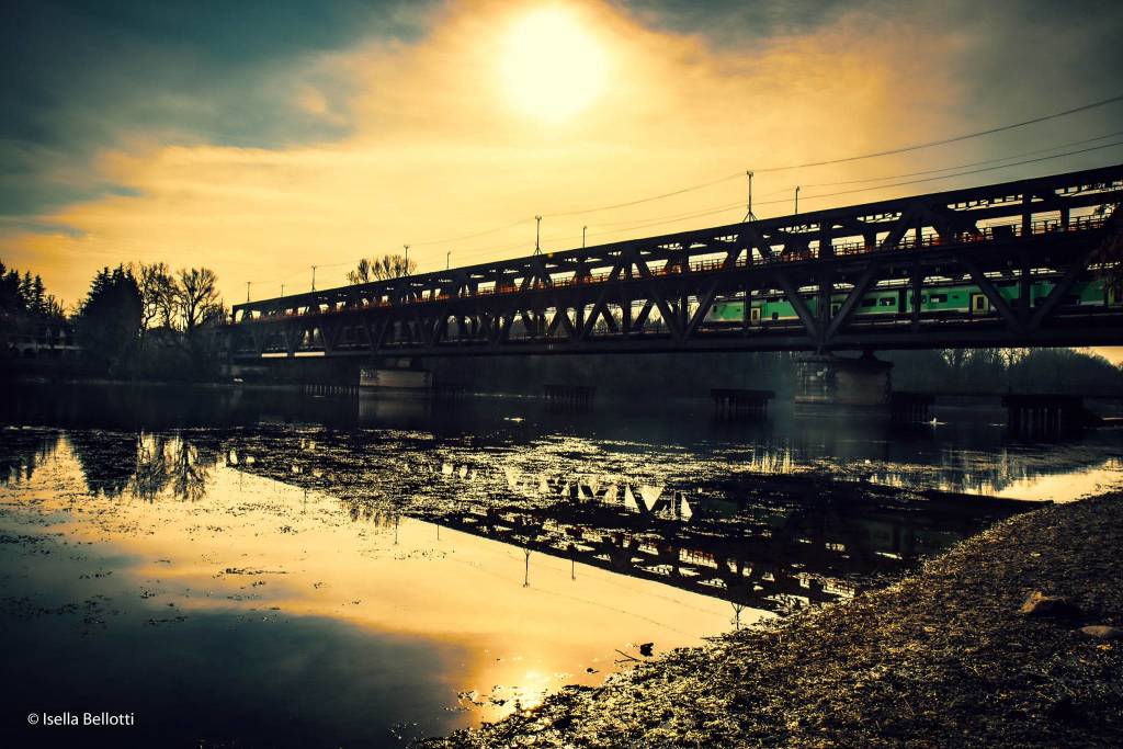 ponte di ferro sesto calende (foto - Isella Belotti)