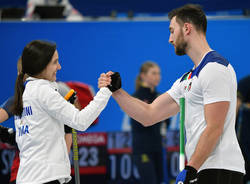 stefania constantini amos mosaner curling olimpiadi - foto CONI