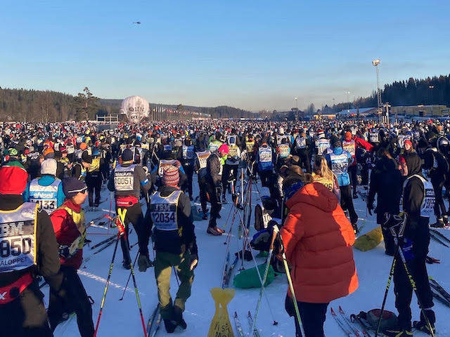 Tre varesini alla Vasaloppet