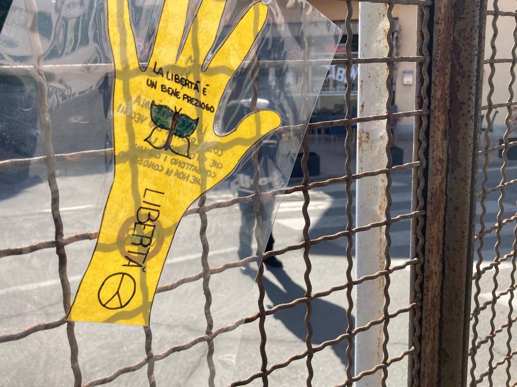 I simboli della pace ad Angera