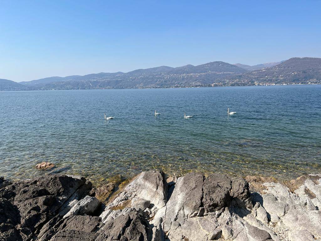 La passeggiata dell'amore di Ispra sul Lago Maggiore