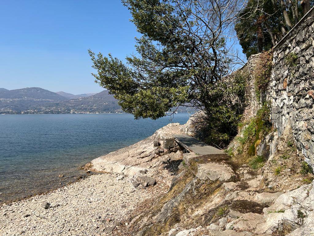 La passeggiata dell'amore di Ispra sul Lago Maggiore 
