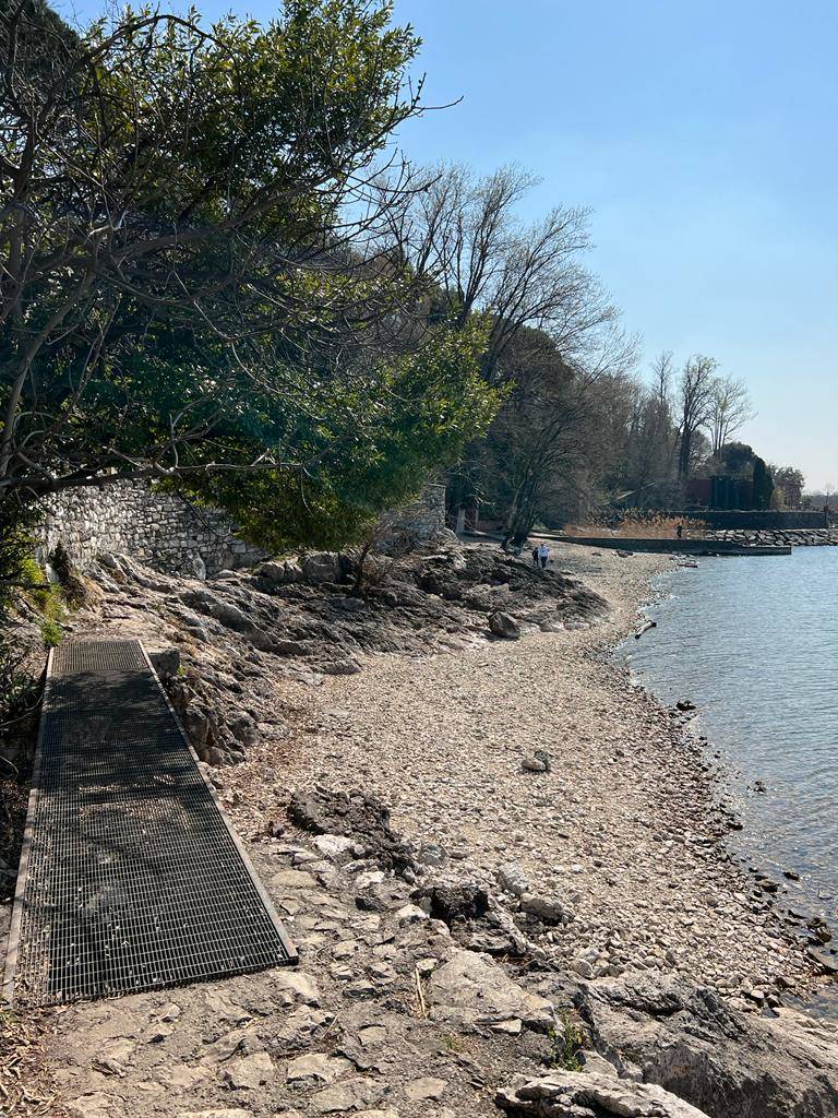 La passeggiata dell'amore di Ispra sul Lago Maggiore 