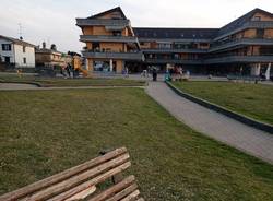 La situazione in "piazza mercato" a Vergiate