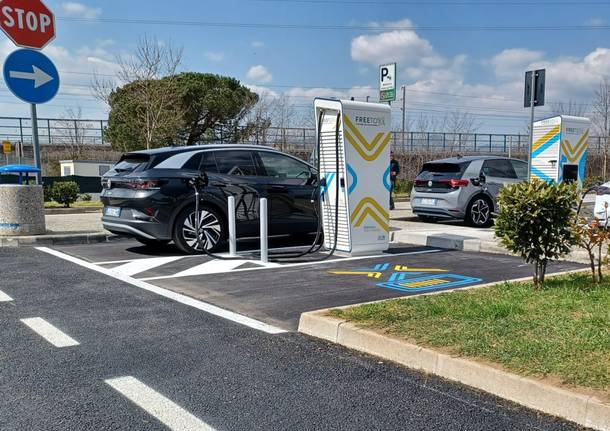 ricarica auto elettrica Free To X