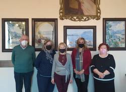 Ritratto di Nobildonna -  dipinto di Luigi Bolongaro (stresa)